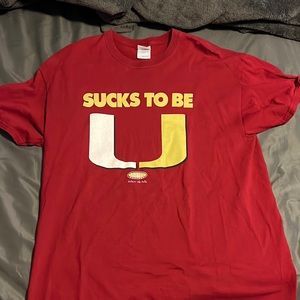 FSU T shirt “Sucks to be U”